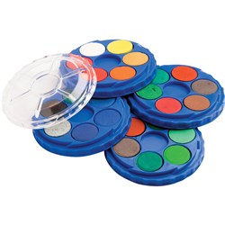 EC Stack Twist Watercolour Set 24 Assorted Discs 