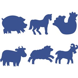 EC Paint Stamper Farm Animals Set of 6