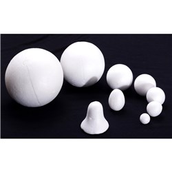 Jasart Polystyrene Balls 50mm Pack of 25