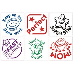 DESKMATE MERIT STAMP Encouragement 3Pk Asst Titles 