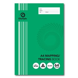 Olympic Mapping Tracing Book  MT64 A4 64 Pages  