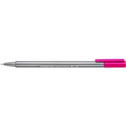 Staedtler 334 Triplus Fineliners 0.3mm Magenta Pack of 10