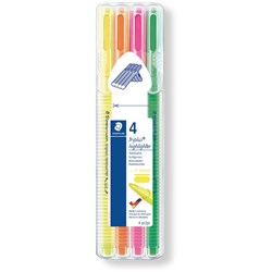 Staedtler Triplus Highlighter Textsurfer Wallet of 4 