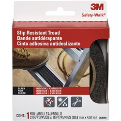 3M 7635 Safety-Walk Tape Step And Ladder 50mm x 4.5m Black