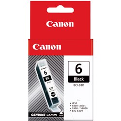 Canon BCI6BK Ink Cartridge Black