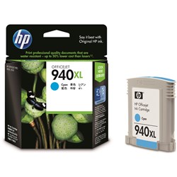 HP C4907AA - 940XL Ink Cartridge Cyan