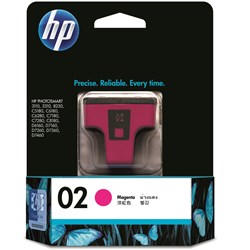 HP C8772WA - 02 Ink Cartridge Magenta