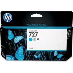 HP B3P19A - 727 Ink Cartridge Cyan