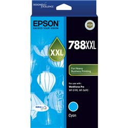 Epson 788XXL Ink Cartridge Extra High Yield Cyan