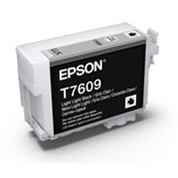 Epson T7609 UltraChrome HD Ink Cartridge Light Light Black