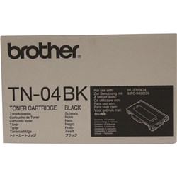 BROTHER TONER CARTRIDGE TN-04BK Black  