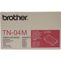 BROTHER TONER CARTRIDGE TN-04M Magenta  