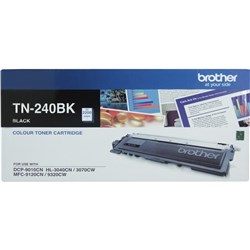 Brother TN-240BK Toner Cartridge Black