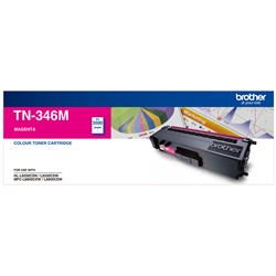 Brother TN-346M Toner Cartridge High Yield Magenta