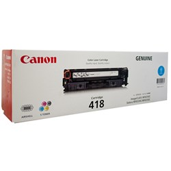 Canon CART418C Toner Cartridge Cyan