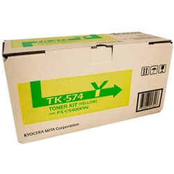 Kyocera TK-574Y Toner Cartridge Yellow