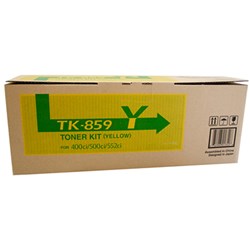 Kyocera TK-859Y Toner Cartridge Yellow