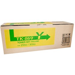 Kyocera TK-869Y Toner Cartridge Yellow