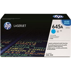 HP 645A LaserJet Toner Cartridge Cyan C9731A