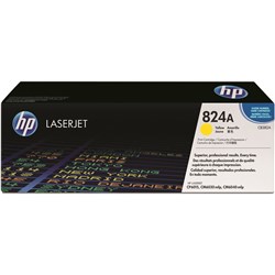 HP 824A LaserJet Toner Cartridge Yellow CB382A