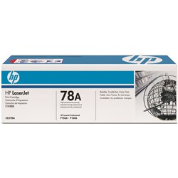 HP 78A LaserJet Toner Cartridge Black CE278A