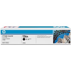 HP 126A LaserJet Toner Cartridge Black CE310A