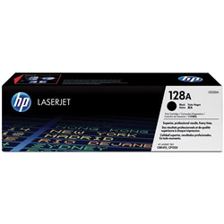 HP 128A LaserJet Toner Cartridge Black CE320A