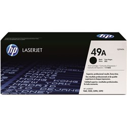 HP 49A LaserJet Toner Cartridge Black Q5949A