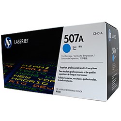 HP 507A LaserJet Toner Cartridge Cyan CE401A