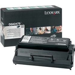 Lexmark 08A0478 Return Programme 6K Toner Cartridge High Yield Black