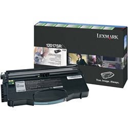 Lexmark 12017SR Return Programme 2K Toner Cartridge Black