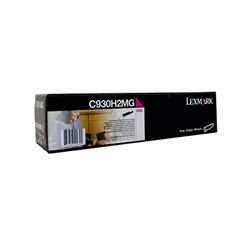 Lexmark C930H2MG Toner Cartridge High Yield Magenta