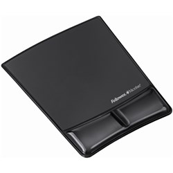 Fellowes Mouse Pad & Wrist Support Black