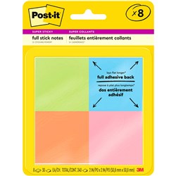 Post-It F220-8SSAU Super Sticky Notes 50x50mm Rio De Janeiro Pack of 8