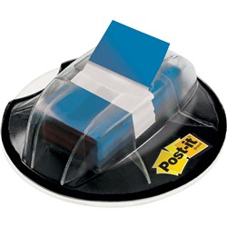 Post-It 680-HVBE Flags & Desk Grip Dispenser 25x43mm Inc. Blue Flags Pack of 200