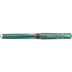 Uni-Ball UM153 Impact Signo Gel Rollerball Pen Metallic Broad 1mm Green Pack of 12