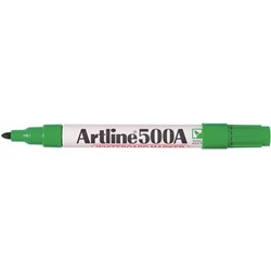 Artline 500A Whiteboard Marker Medium Bullet 2mm Green 