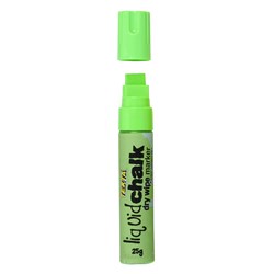 Texta Jumbo Liquid Chalk Marker Dry Wipe Chisel 15mm Green