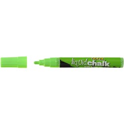 Texta Liquid Chalk Marker Wet Wipe Bullet 4.5mm Green 