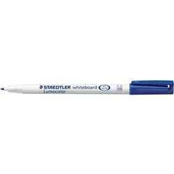 Staedtler 301 Lumocolor Whiteboard Marker Bullet 1mm Blue