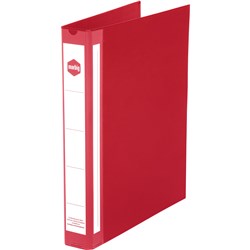 Marbig Deluxe PE Binder A4 3D Ring 25mm Red