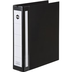 Marbig Enviro Deluxe Wide Capacity Binder A4 3D Ring 50mm Black