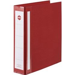 Marbig Deluxe PE Binder A4 3D Ring 50mm Red