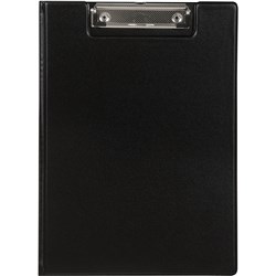 Marbig PVC Clipfolder A4 Black 