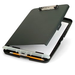 Store & Go Premium Clipboard Case Slim Charcoal 