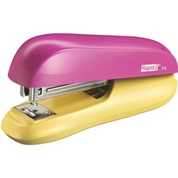 Rapid F6 Stapler Half Strip Pink & Yellow  