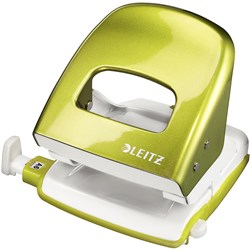 Leitz Nexxt Series Hole Punch WOW Metal 2 Hole 30 Sheet Green