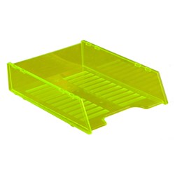 Italplast Neon Document Tray Multifit-Neon Yellow  