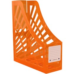 Italplast Neon Magazine Holder Neon Orange  