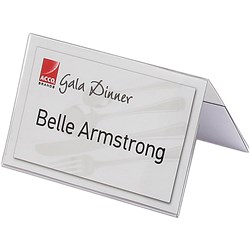 Rexel Name Plates 92 x 56mm Small Box Of 50 